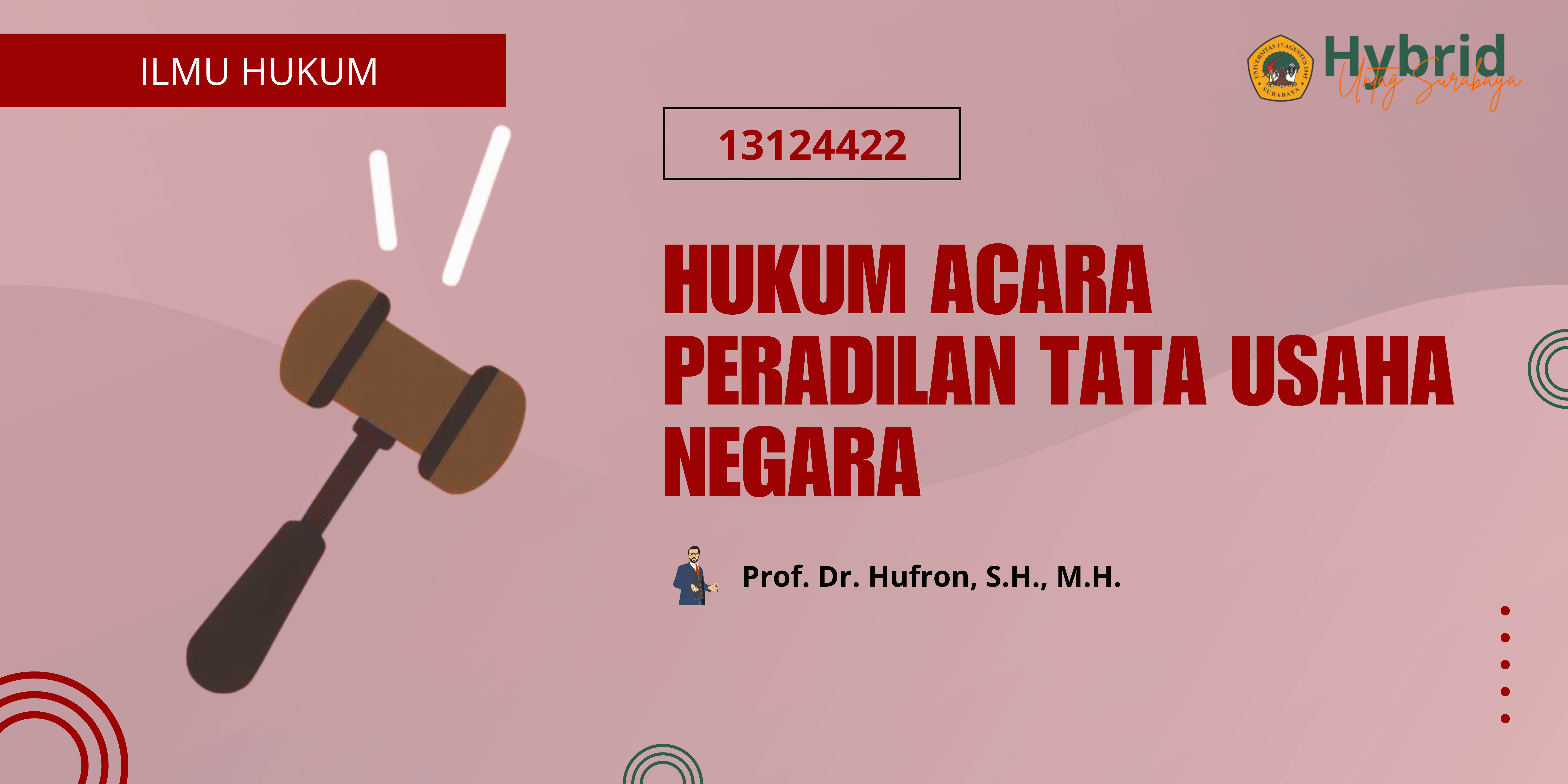 13124422 - HUKUM ACARA PERADILAN TATA USAHA NEGARA - 20252