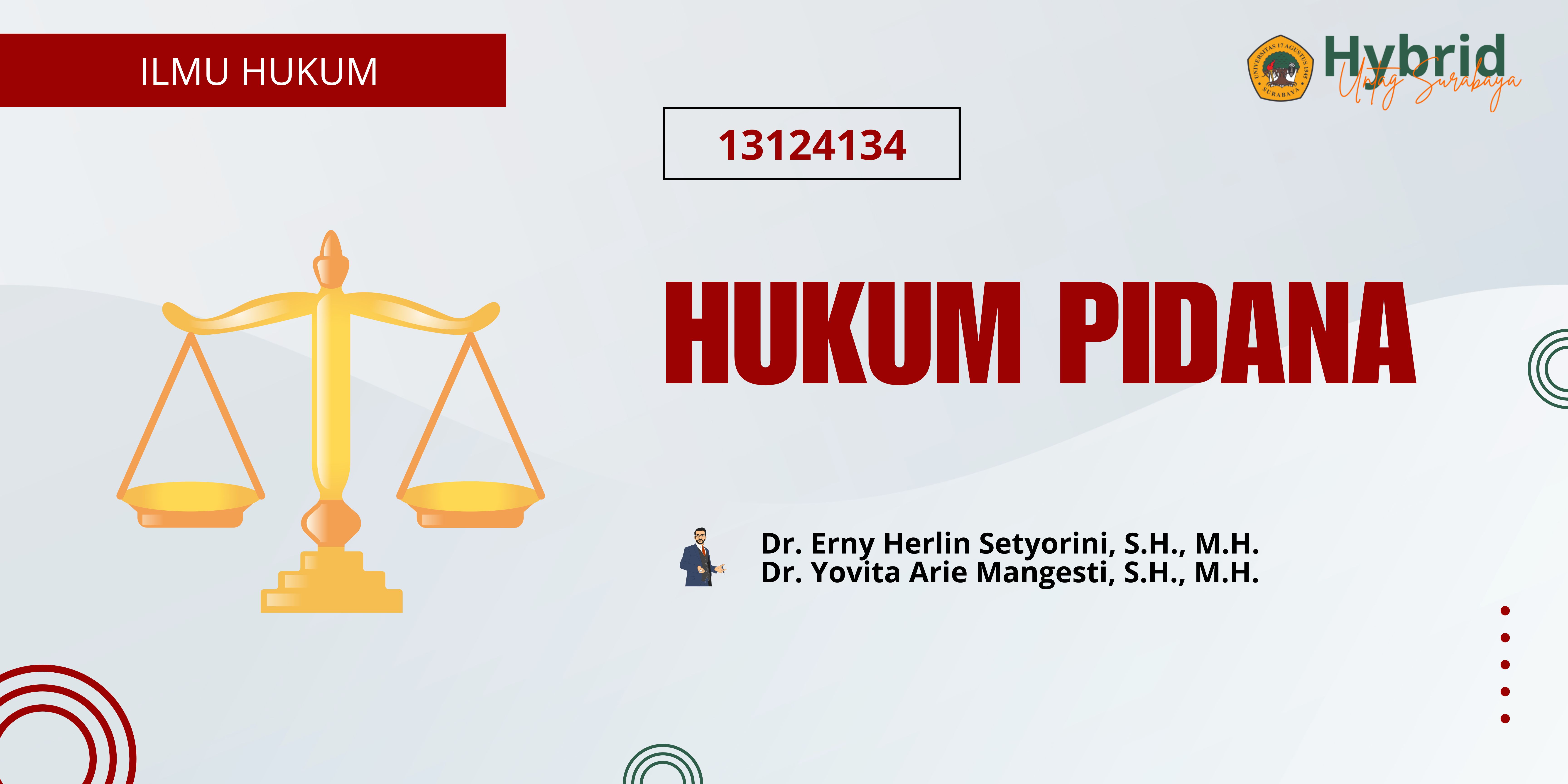 13124134 - HUKUM PIDANA - 20252
