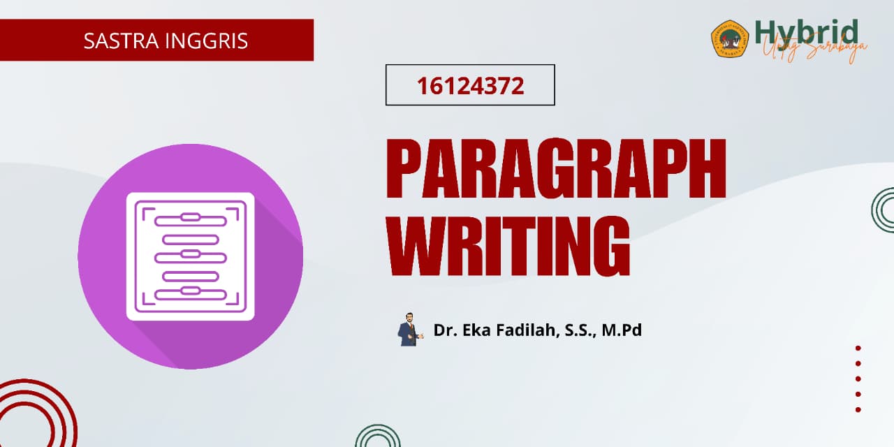 16124012 - PARAGRAPH WRITING - 20252